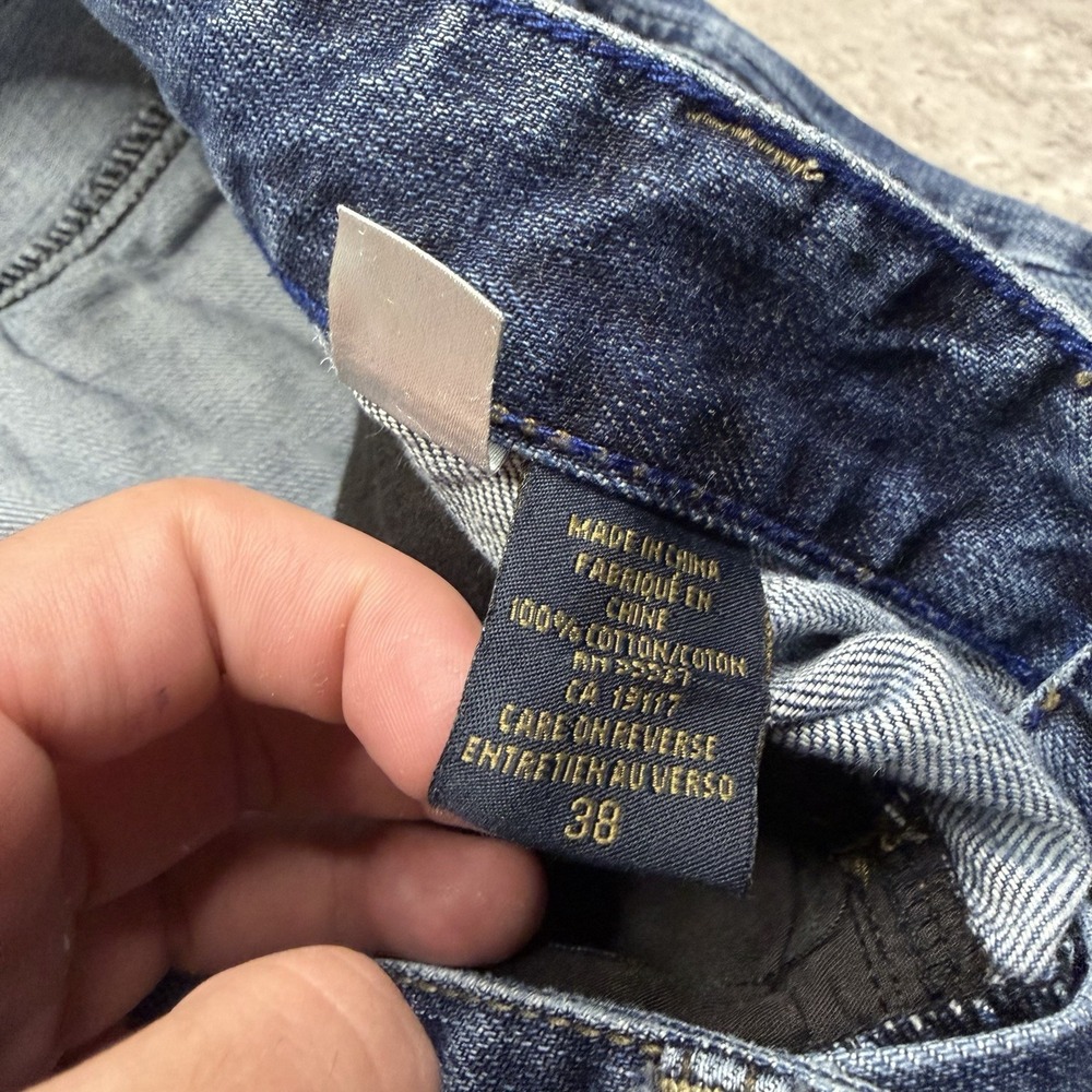 Vintage Marithe Francois Girbaud Mens Jeans 38x30 Blue Denim Baggy 90s Y2K - Picture 6 of 11